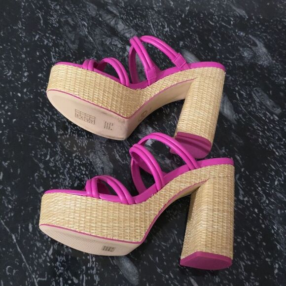 BRAND NEW MICHEAL KORS CORRINE STRAPPY ESPADRILLE PLAFIORM SANDAL - Picture 9 of 15